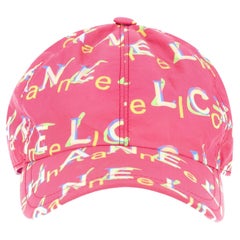 Chanel Logo Nylon Cap