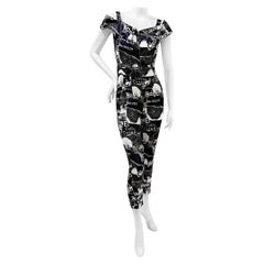 Chanel Logo Print Sleeveless Jumpsuit SS2020
