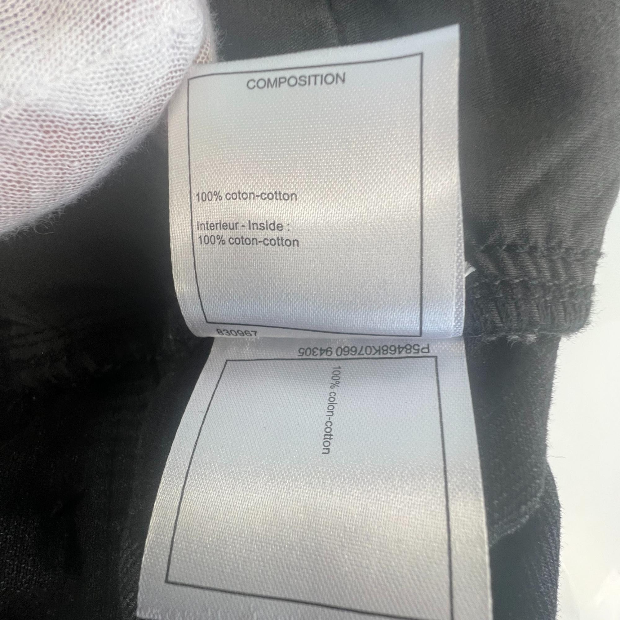 Chanel Logo Printed Black Graffiti Denim Jeans (Size 30) 2022 2