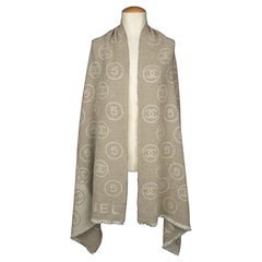 Chanel logo scarf