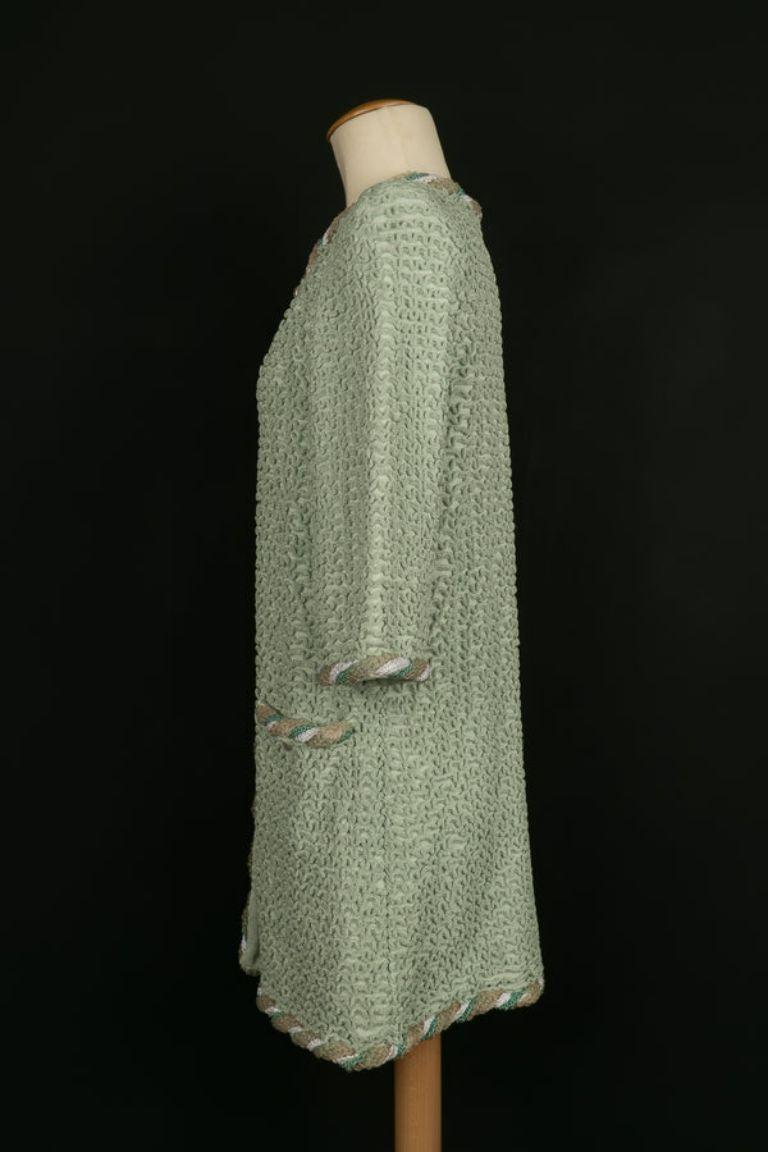 Chanel Long Knit Jacket 2012 Damen im Angebot