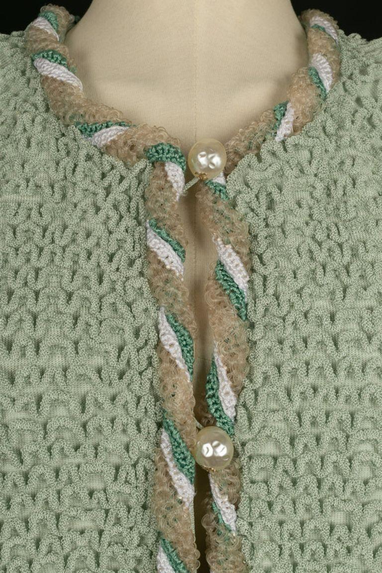 Chanel Long Knit Jacket 2012 im Angebot 3