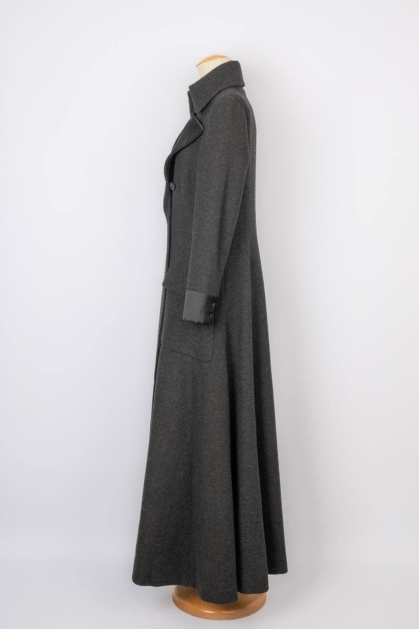 Manteau long en laine Chanel, 2008 Excellent état - En vente à SAINT-OUEN-SUR-SEINE, FR