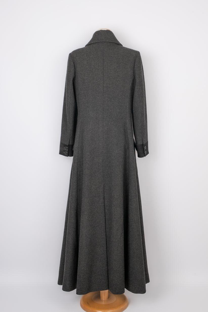 Chanel Long Wool Coat, 2008 For Sale 1
