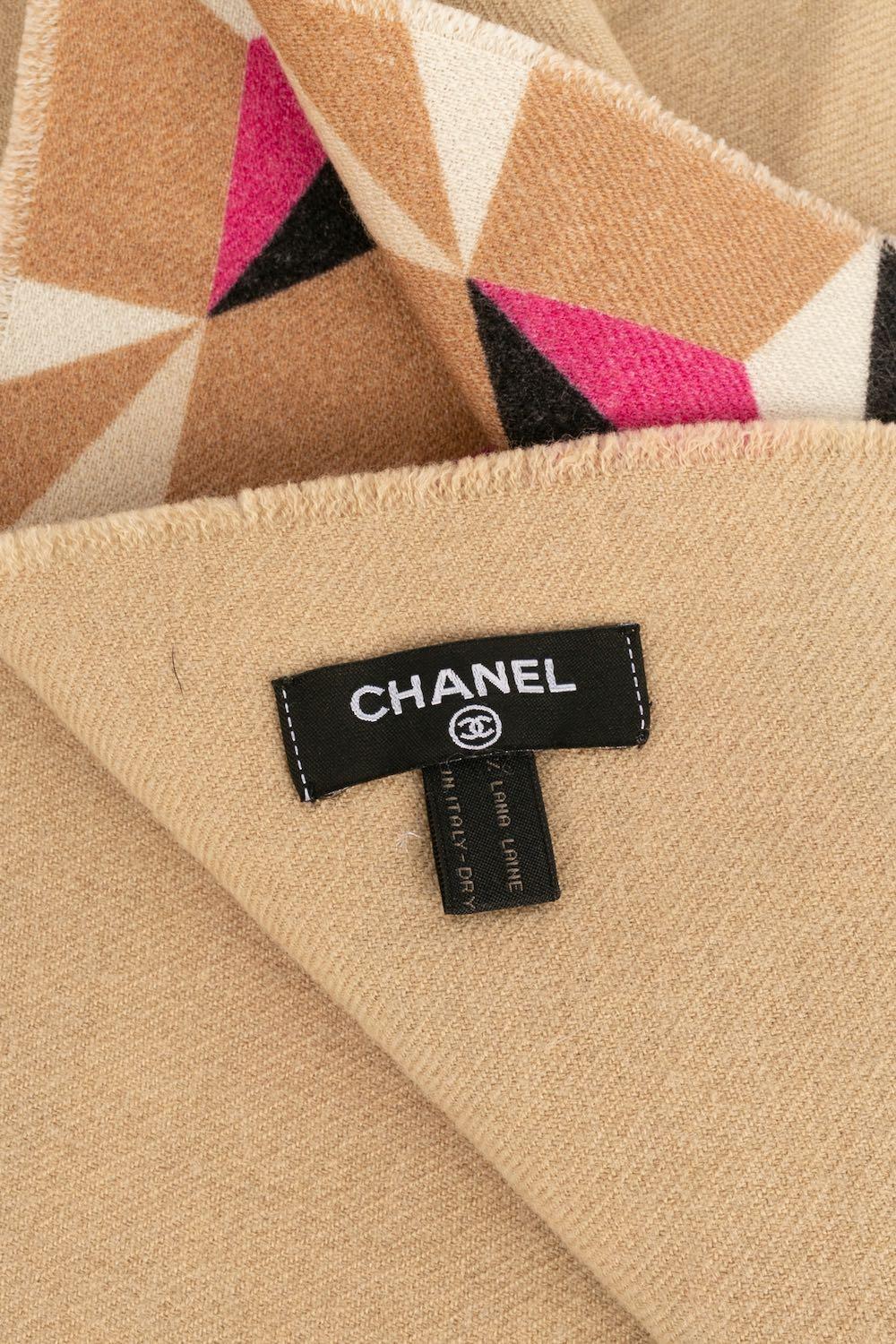 Chanel Long Wool Scarf 3
