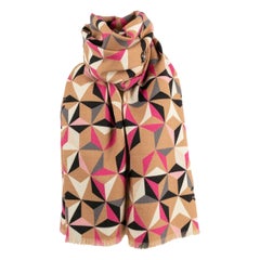Chanel Long Wool Scarf