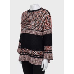 Chanel Loose-Fit Cotton Silk Jumper - FR40 / L
