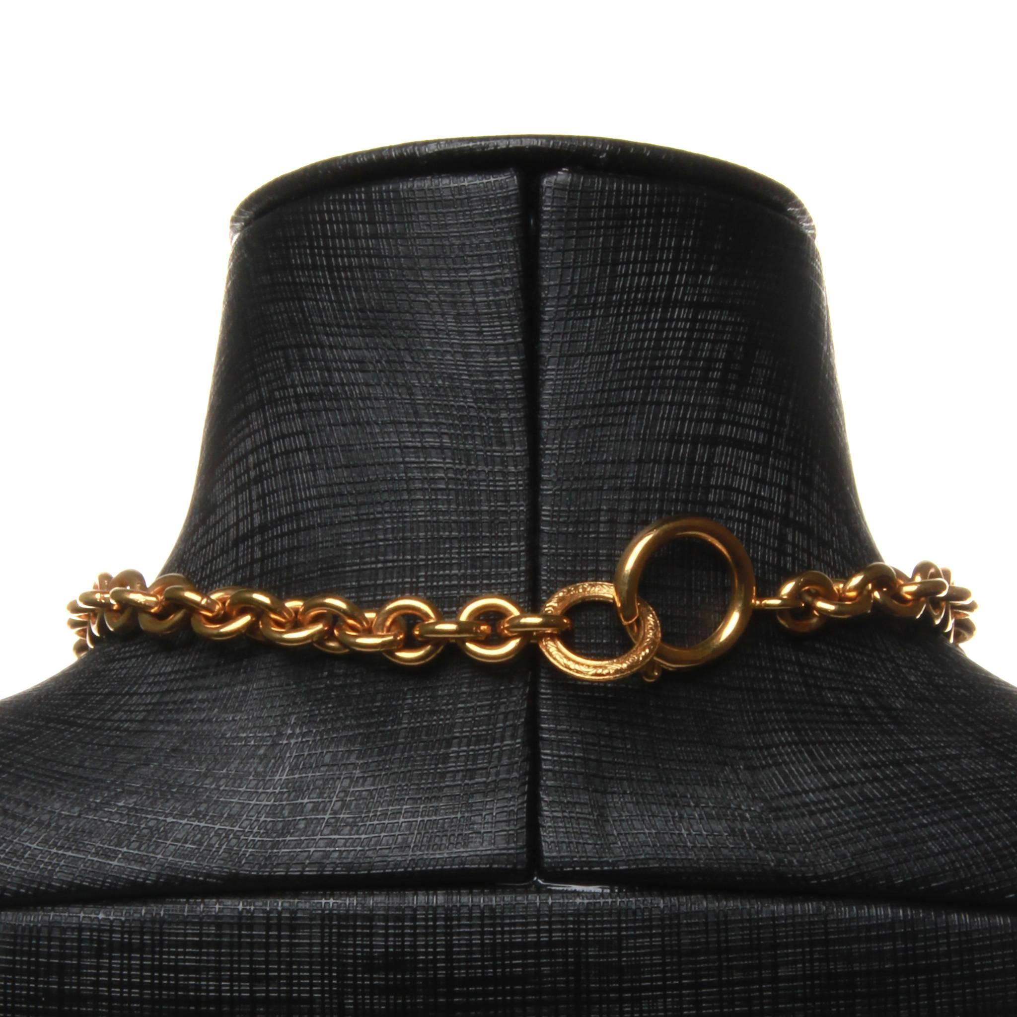 Women's or Men's Chanel Love Heart Charm Pendant Necklace