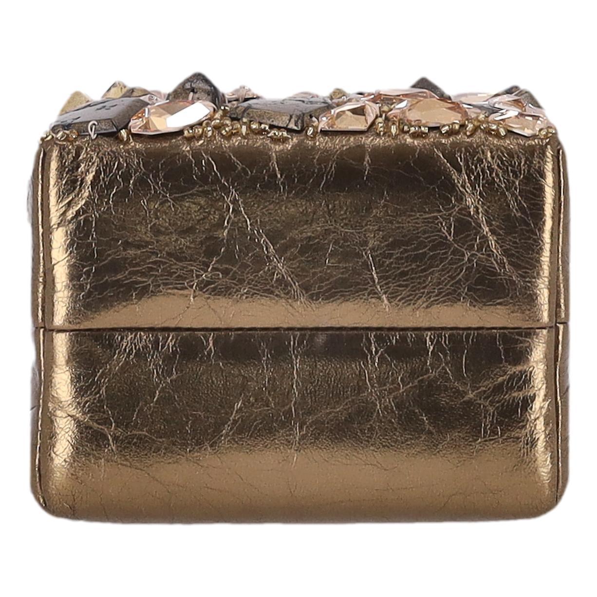 Bolso Chanel Edición Limitada Kiss Me Lock Piel y Cristal en venta 1
