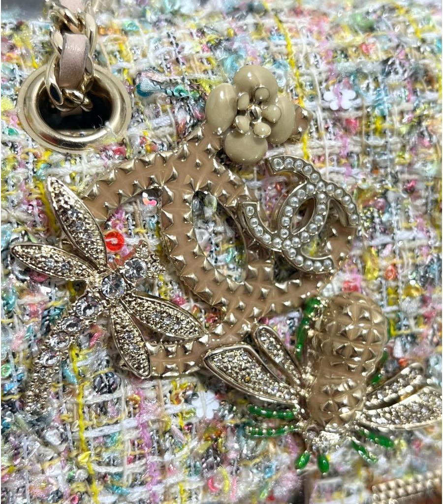 Chanel Ltd Edition Tweed Garden Party Charm Bag 1