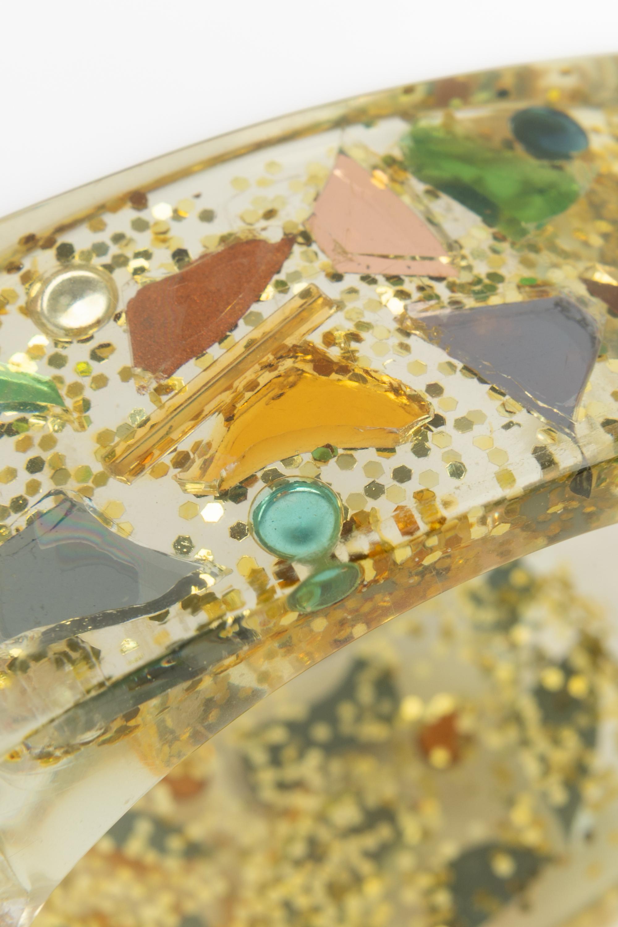 Bracciale in lucite Chanel Primavera 2003 in vendita 6