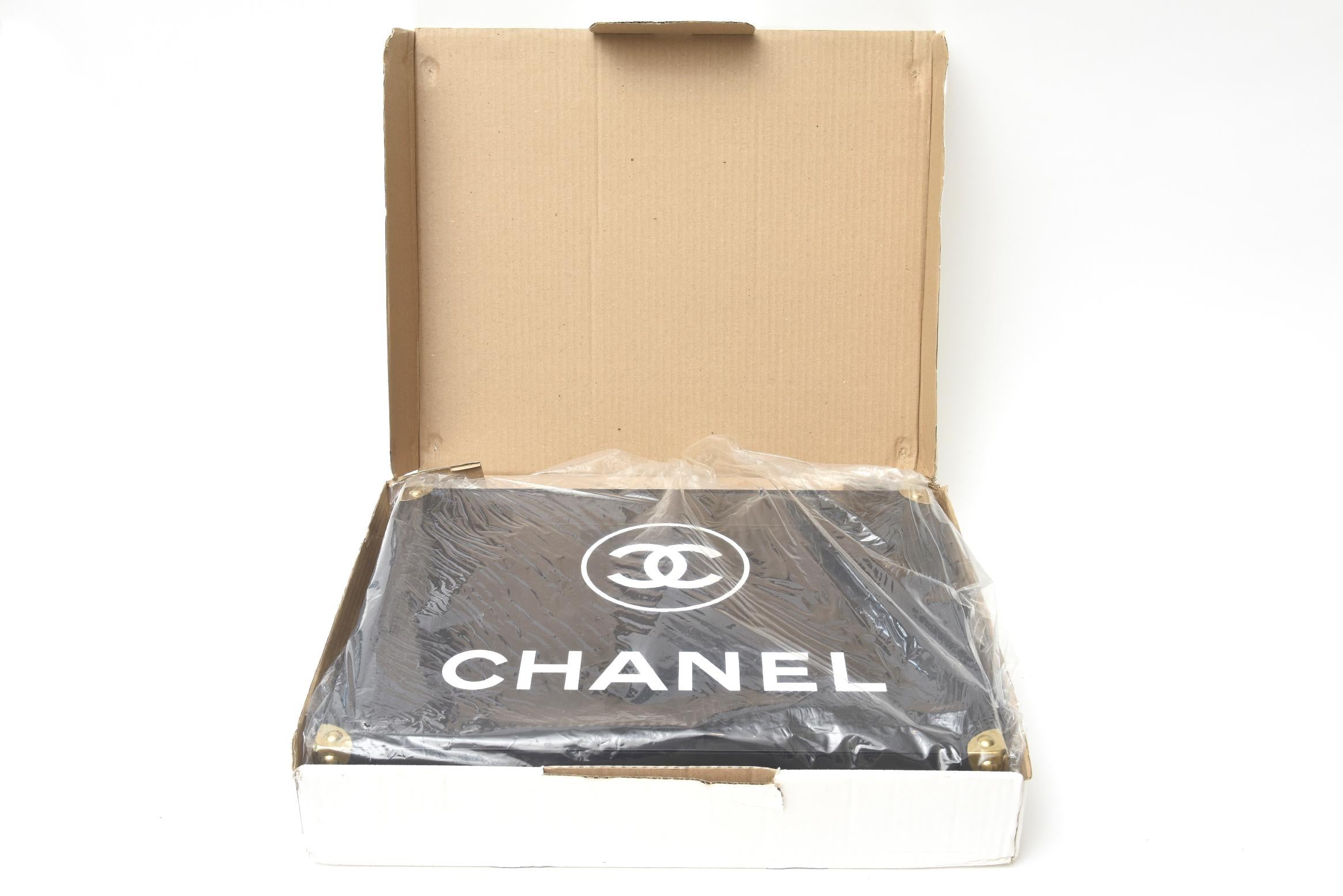 Chanel Lucite Briefcase Vintage 3