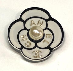 Chanel Lucite Camelia Brooch, 2019 Cruise Collection
