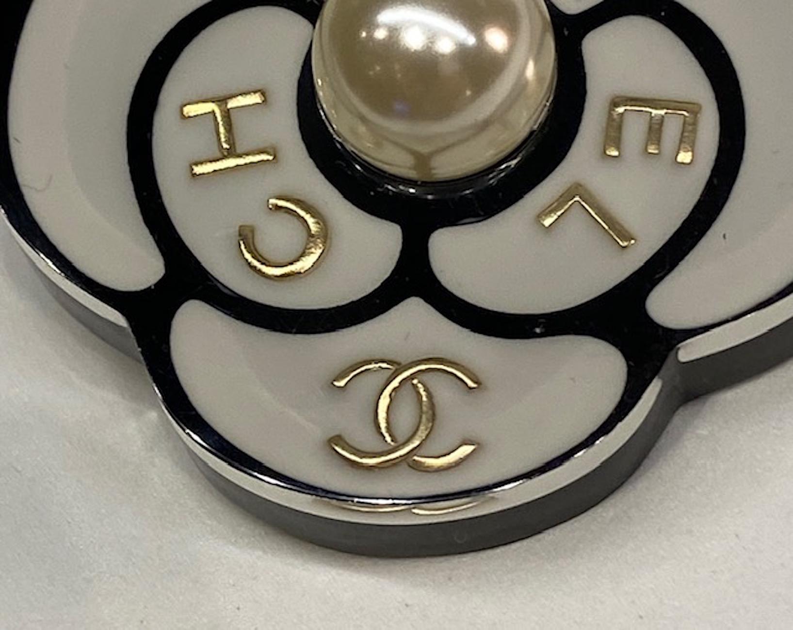 Women's Chanel Lucite Camelia Brooch, 2019 Cruise Collection