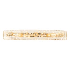 Chanel Lucite Hair Clip with Costume Pearls, 2013