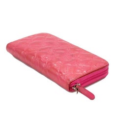 Chanel Lucky Charm Patent Leather Long Zip Wallet CC-1104P-0005