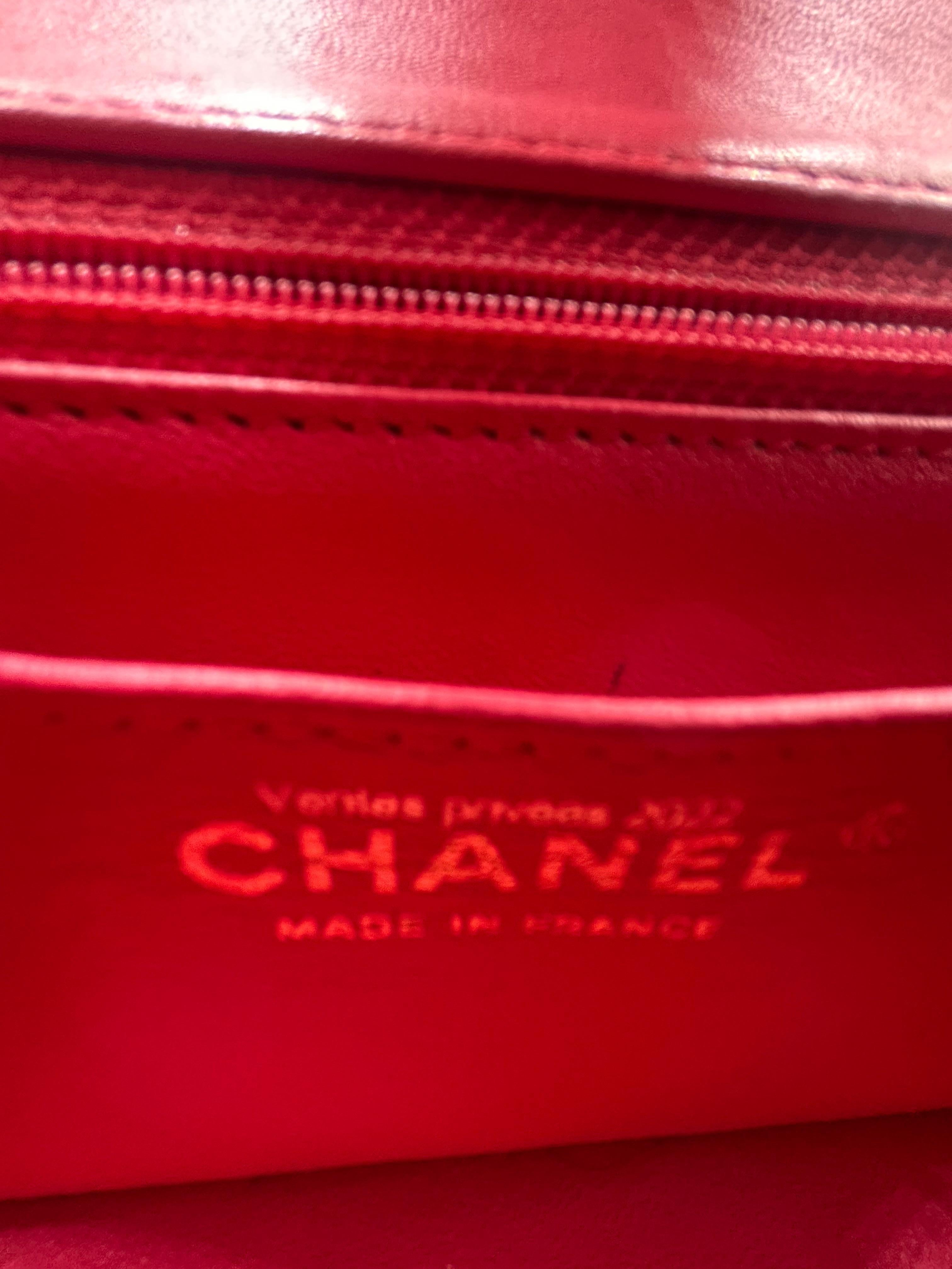 Chanel Lucky Charm Pink Quilted Leather Flap Bag 2018-2019 For Sale 8