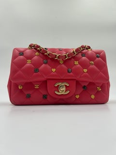 Chanel Lucky Charm Pink Quilted Leather Flap Bag 2018-2019
