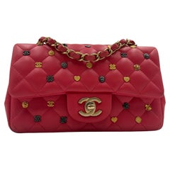 Chanel Lucky Charm Pink Quilted Leather Flap Bag 2018-2019