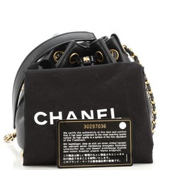 Chanel Lucky Charms CC Drawstring Bucket Bag Embellished Lambskin Mini