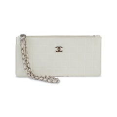 Chanel Lucky Charms Pochette Ivory Leather Handbag