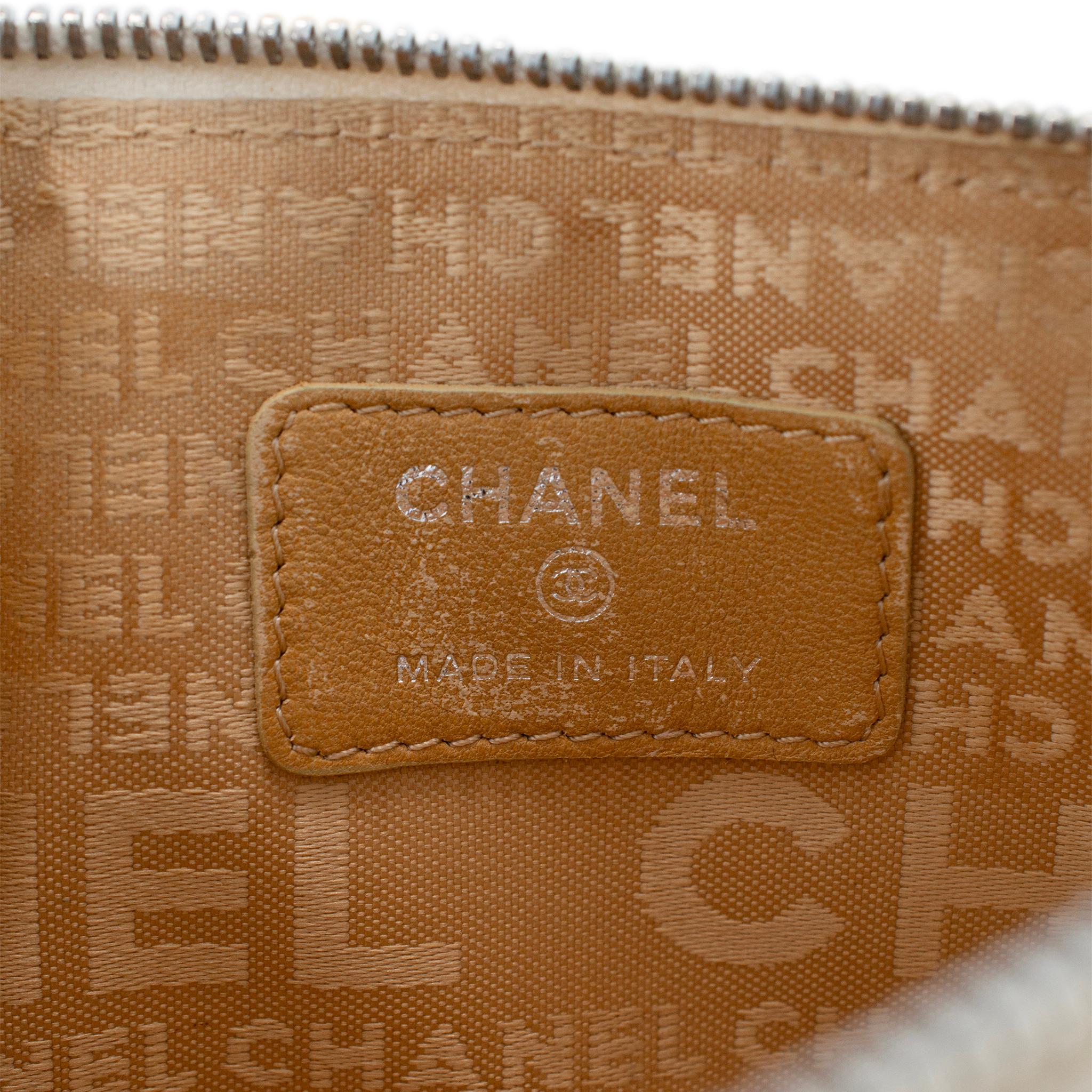 Chanel Lucky Charms Pochette Ivory Leather Handbag 4