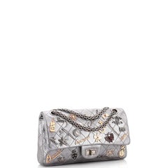 Chanel Lucky Charms Reissue 2.55 Flap Bag Quilted Aged Calfskin 225