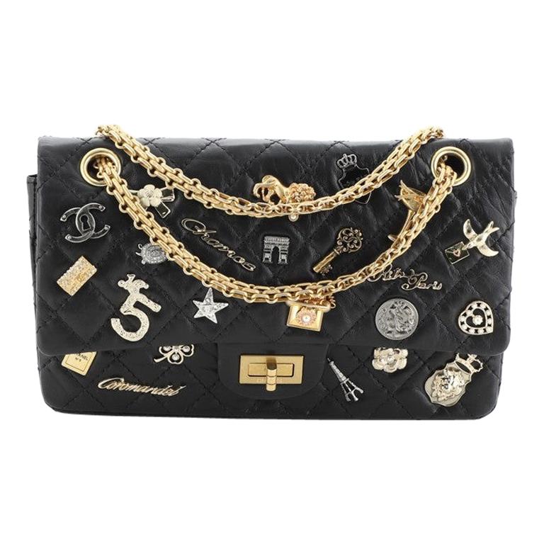 Chanel Lucky Charms Reissue Flap Bag Quilted Aged Calfskin 225