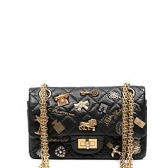 Chanel Lucky Charms Reissue 2.55 Flap Bag Trapuntata in pelle di vitello invecchiata GHW
