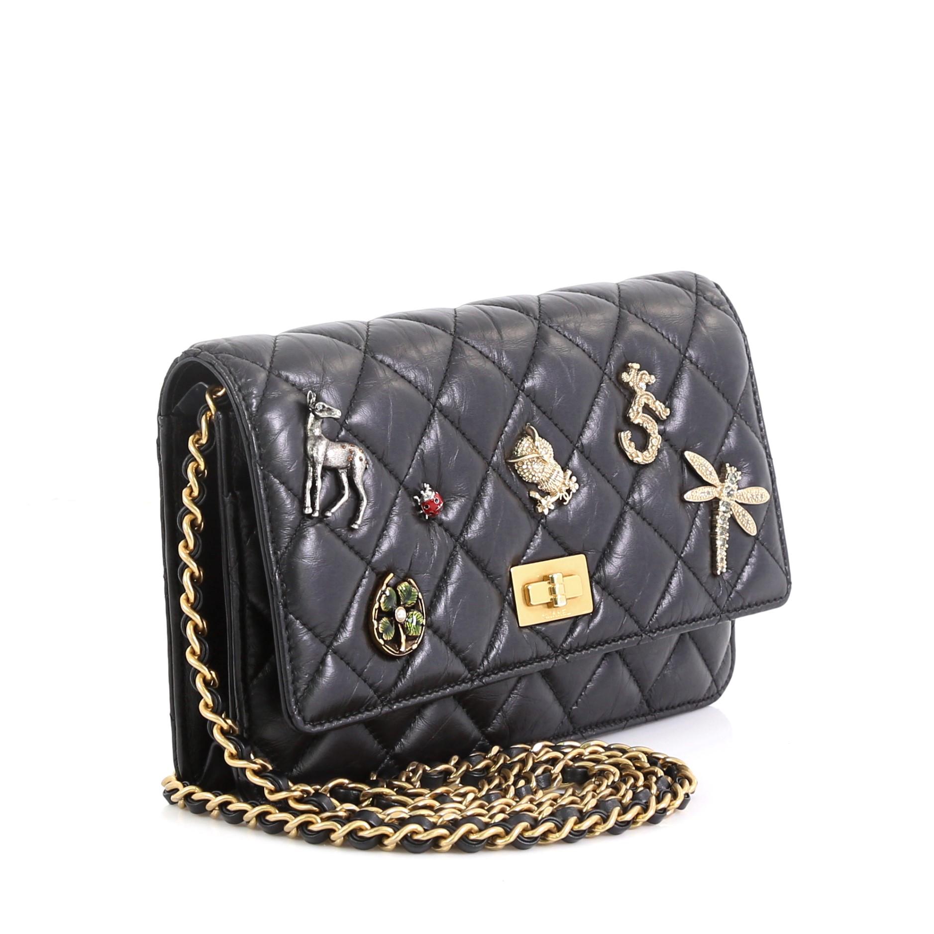 chanel lucky charms wallet