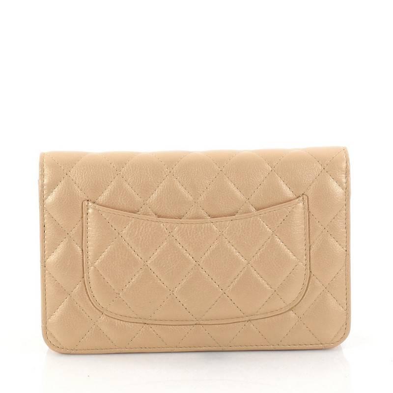 Chanel Lucky Charms Reissue Wallet on Chain Quilted Calfskin In Good Condition In NY, NY