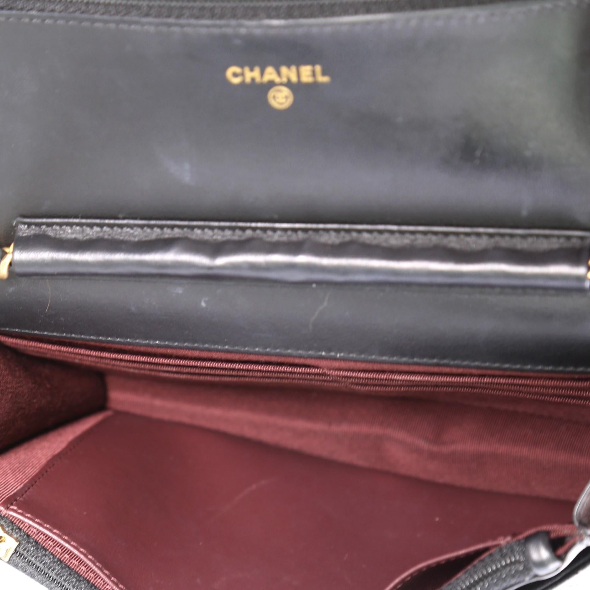 Chanel Lucky Charms Reissue Wallet on Chain Quilted Calfskin In Good Condition In NY, NY