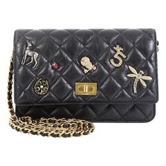 Chanel Lucky Charms Reissue Wallet on Chain Quilted Calfskin