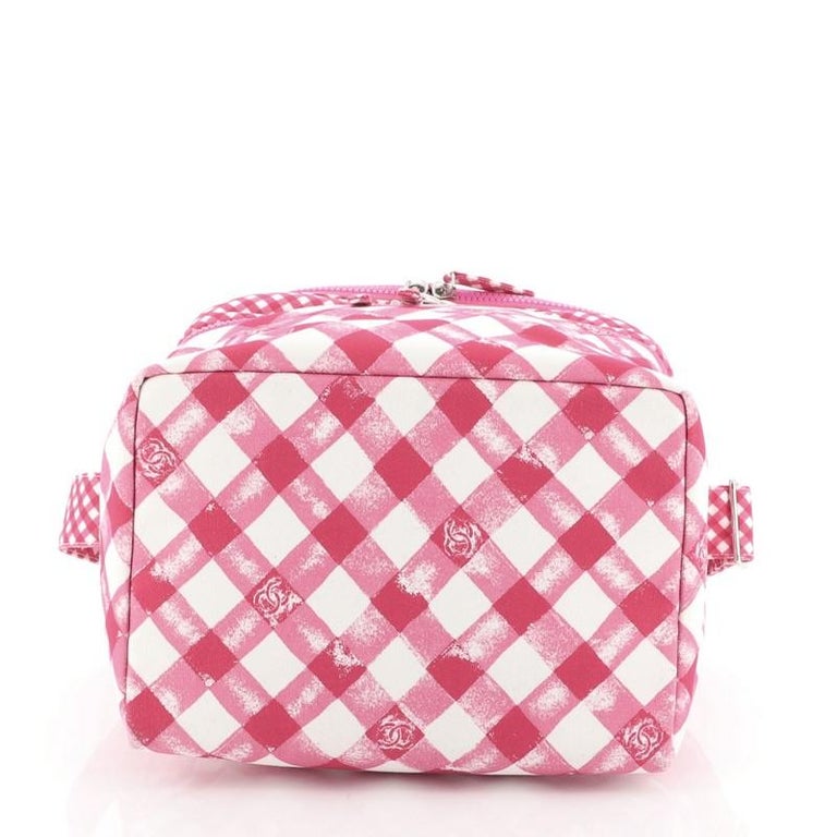 Chanel Lunch Box Shoulder Bag Printed Canvas Medium at 1stDibs | chanel ...