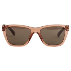 Chanel Lunettes solaires Neuf 2022 Rosa Marrón Gafas de sol Nuevas en caja