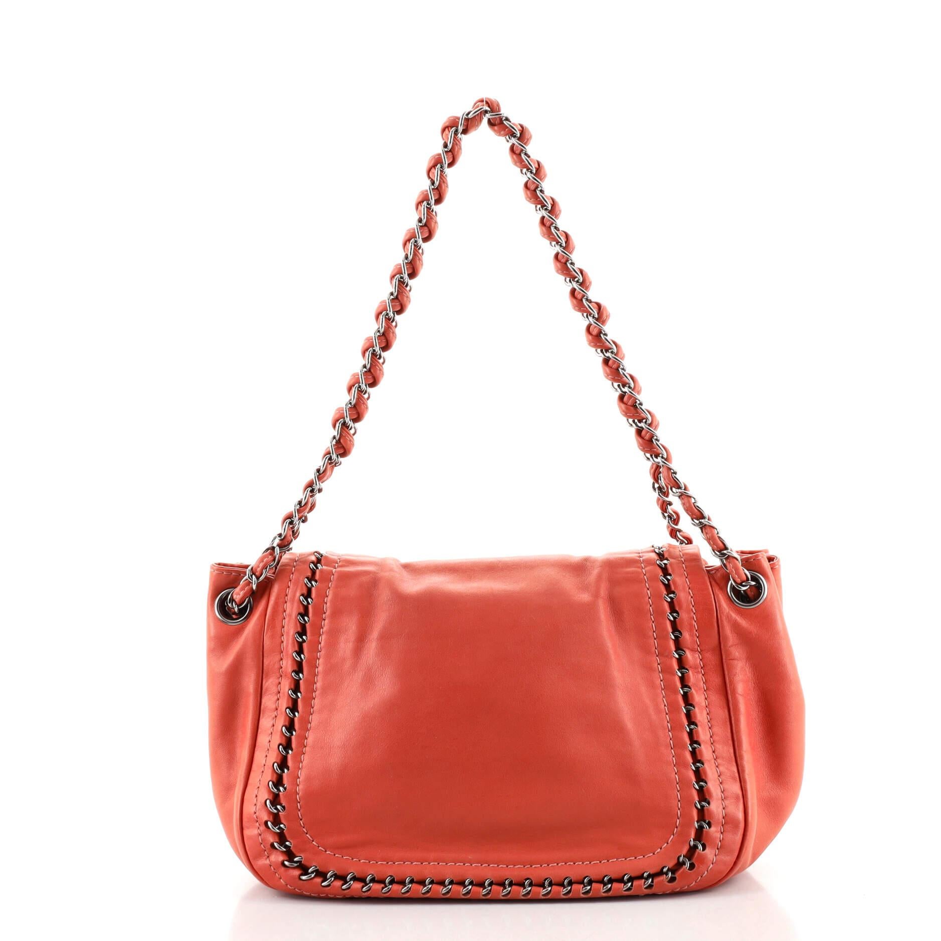 chanel lax accordian bag