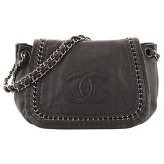 Chanel Luxe Ligne Accordion Flap Bag Leather