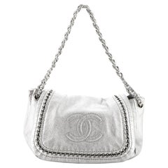 Chanel Luxe Ligne Accordion Flap Bag Leather