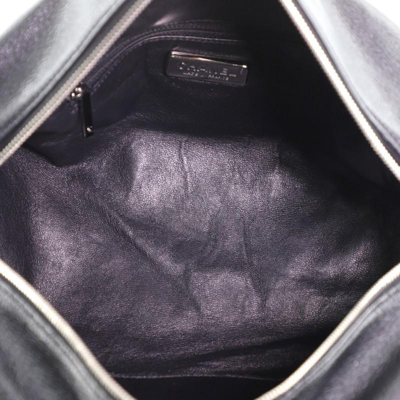Chanel Luxe Ligne Bowler Bag Leather Medium In Good Condition In NY, NY