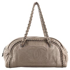 Chanel Luxe Ligne Bowler Bag Leather Medium