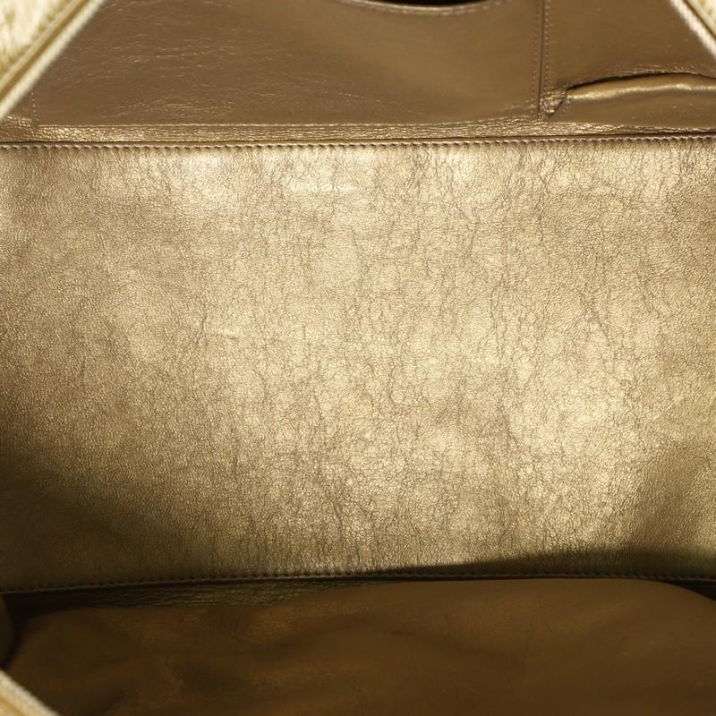 Women's or Men's Chanel Luxe Ligne Bowler Bag Patent Larg