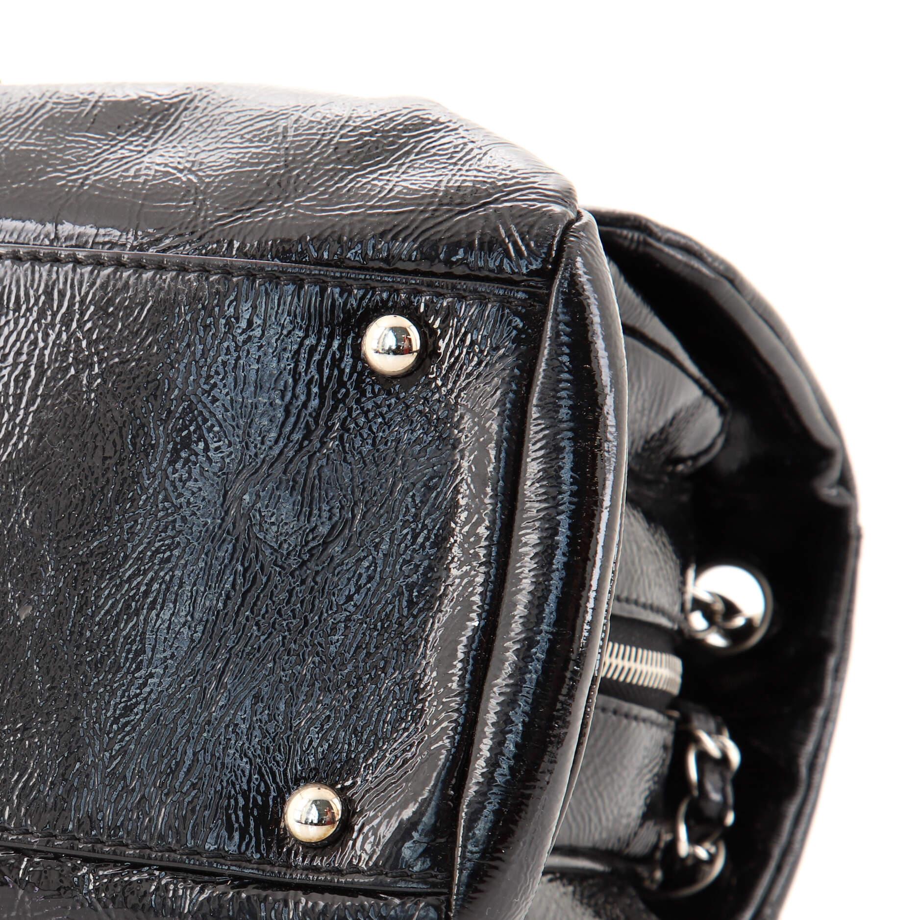 Chanel Luxe Ligne Flap Bag Patent Large 1
