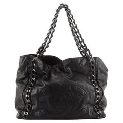 Chanel Luxe Ligne Tote Leather Small