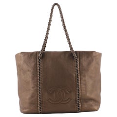 Chanel Luxe Ligne Zip Top Tote Calfskin Medium