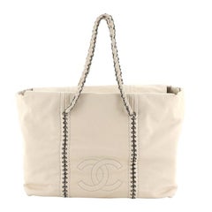 Chanel Luxe Ligne Zipped Tote Calfskin XL 
