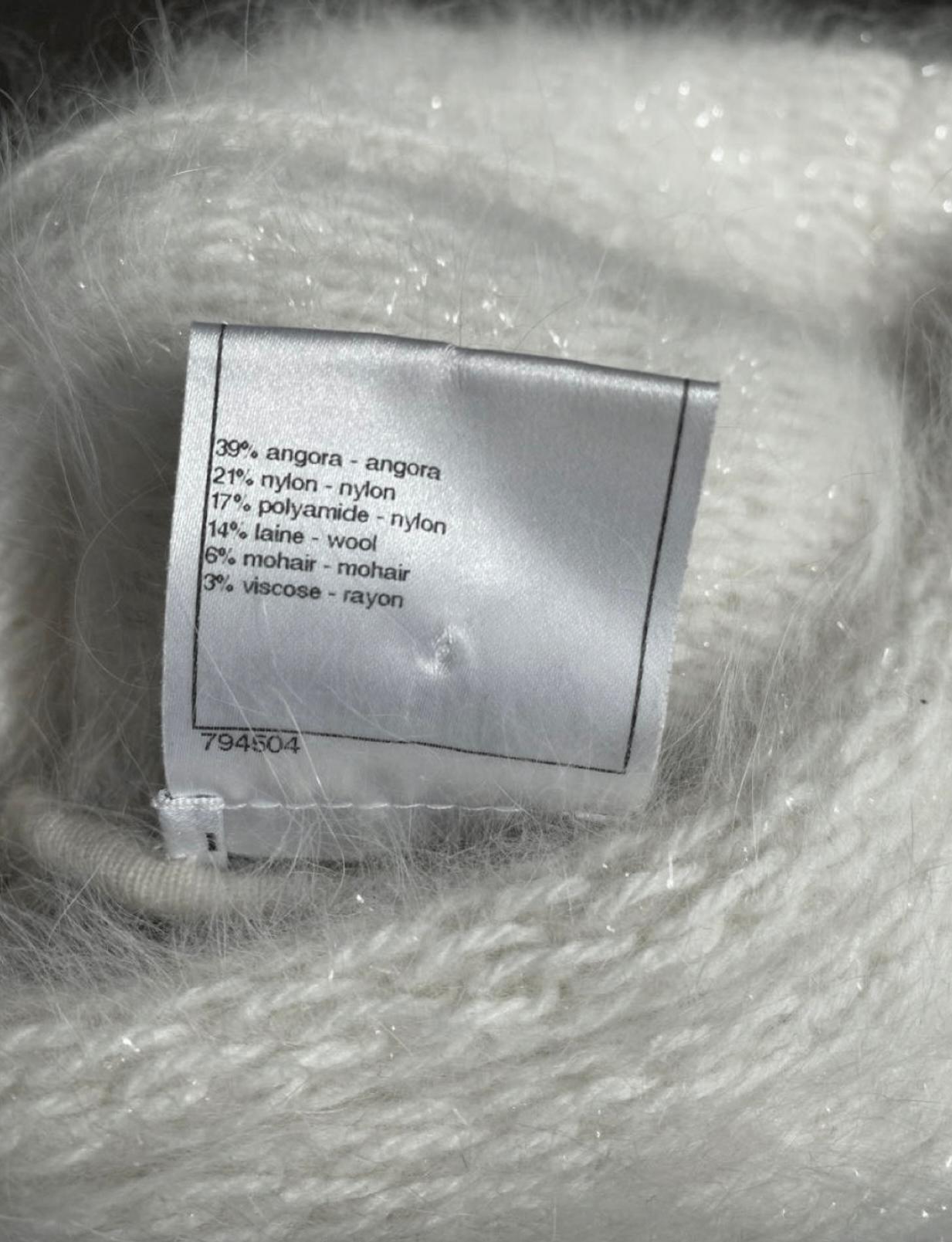 Chanel Luxurious Arctic Ice Collection Runway Jumper 7