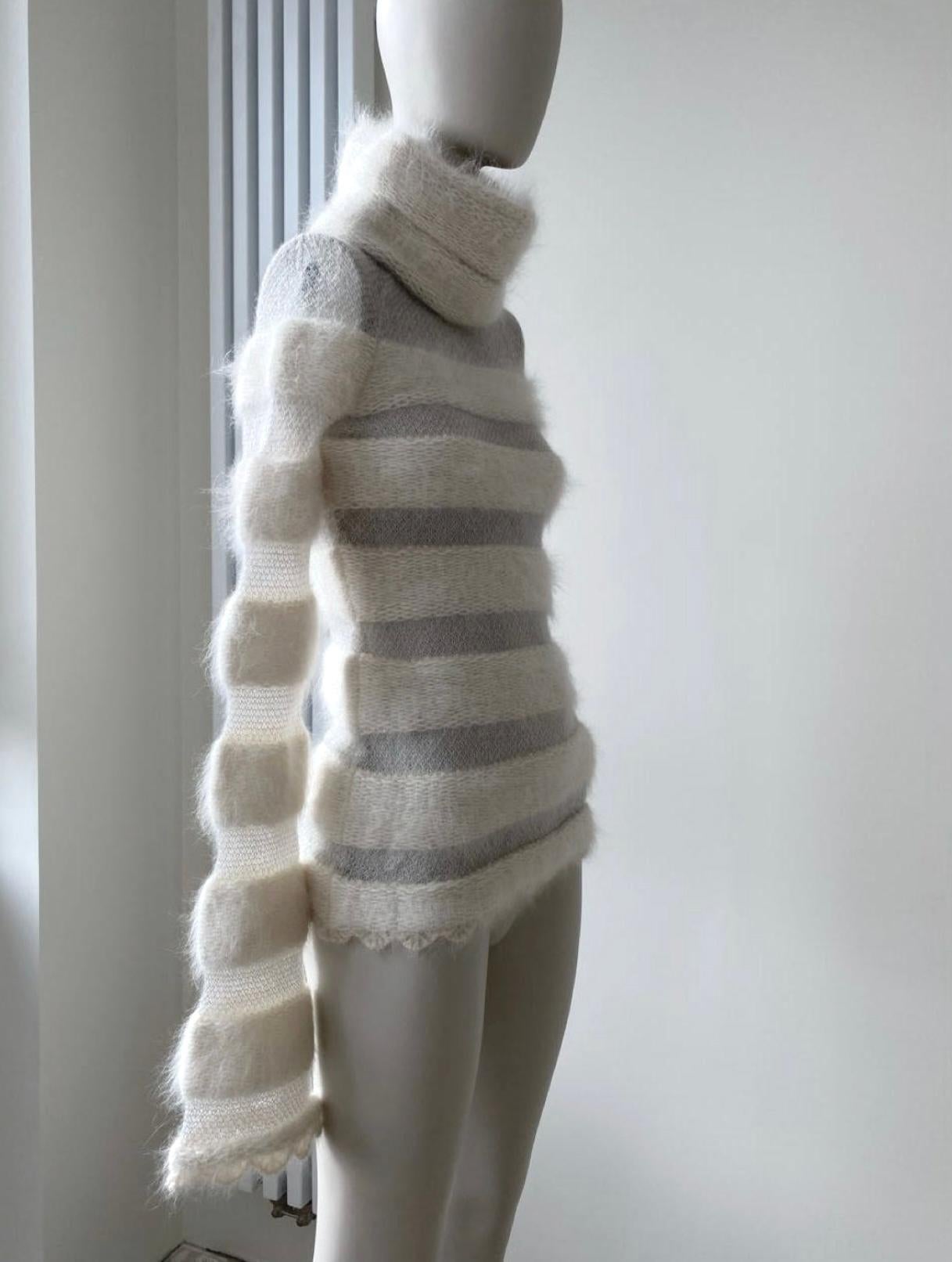 Chanel Luxurious Arctic Ice Collection Runway Jumper 4