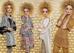 Chanel Luxurious CC Logo Brocade Jacket