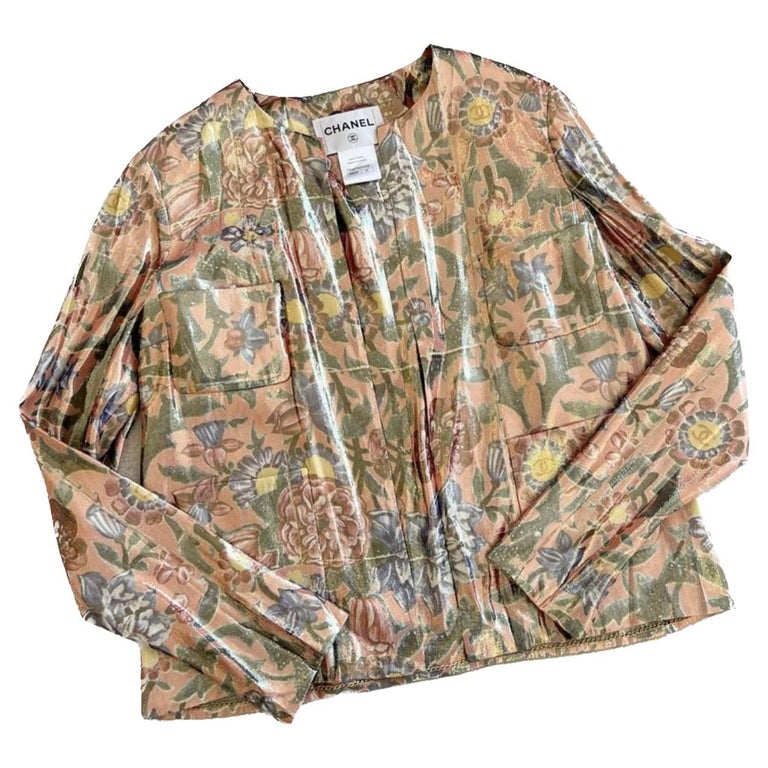 CHANEL 22A Metiers d'Art CC Blouse 38 - Timeless Luxuries