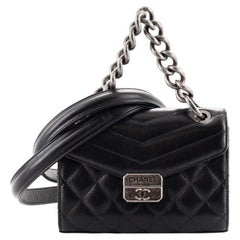 Chanel Mad About Quilting Flap Bag Quilted Calfskin Mini